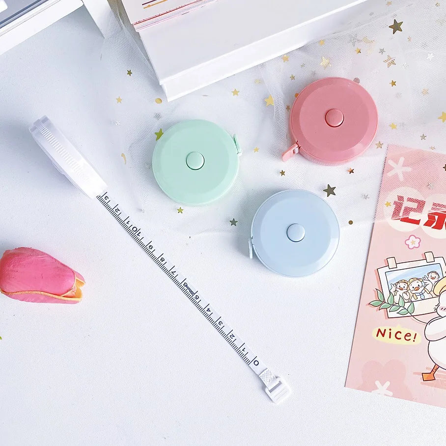 2M Soft Tape Measure Double Scale Body Sewing Flexible Measurement Ruler for Body Measuring Tools Tailor Craft Measuring Tools