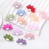 10Pcs New Silicone Beads Colored Petal Style Spacer Beads For Jewelry Making Diy Handmade Pen Teether Toy Bracelet Accessories 3