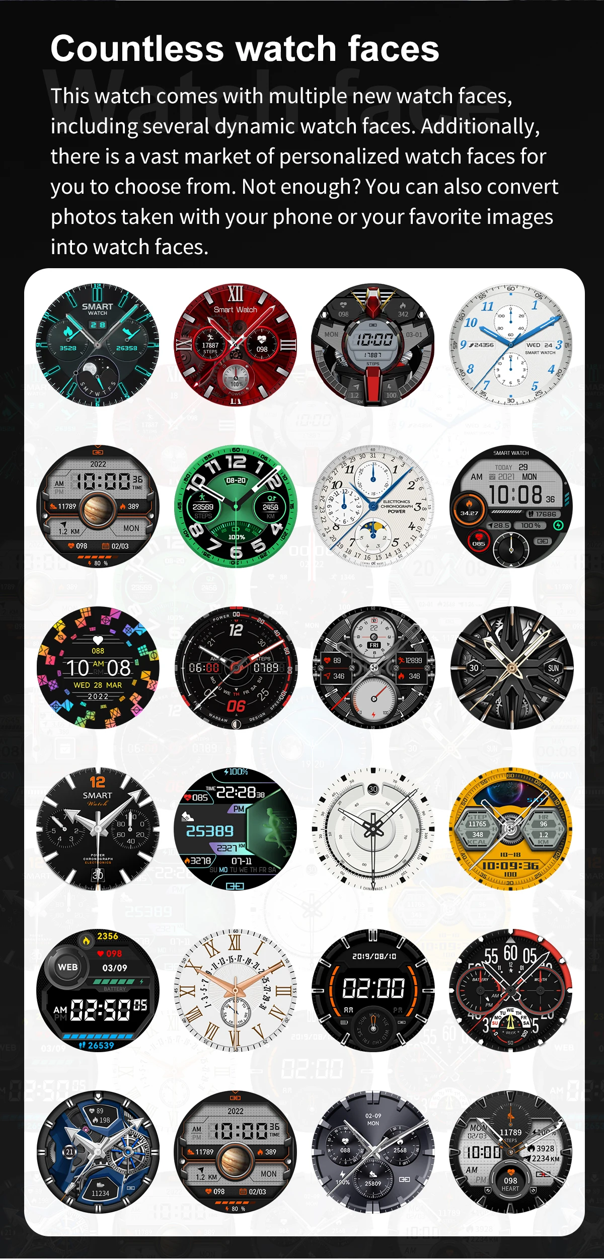 DT No.1 DT70+Plus Calling Smart Watch description image 8