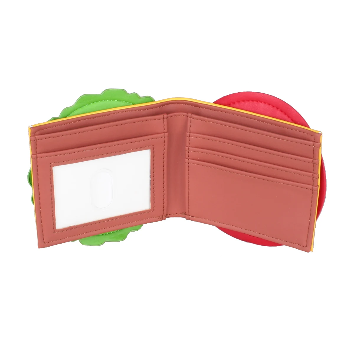 3D Burger Foldable Wallet Fashion Individual Card Holder ID Seat Money Clip