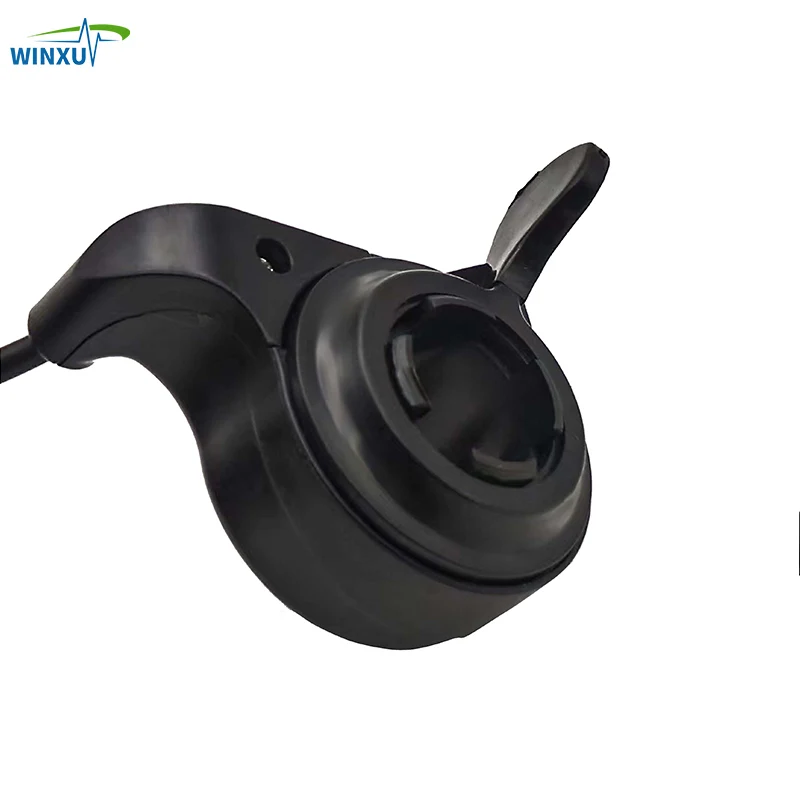 Universal E-Scooter Thumb Throttle with Push Accelerator and Hall Sensor