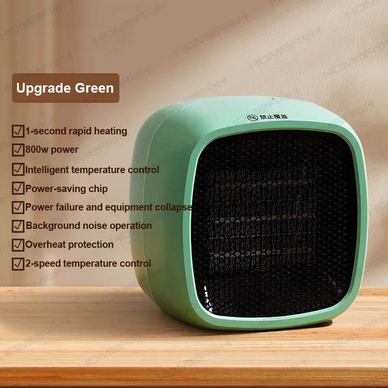 Electric Heater High Power Output Fast Heating Desktop