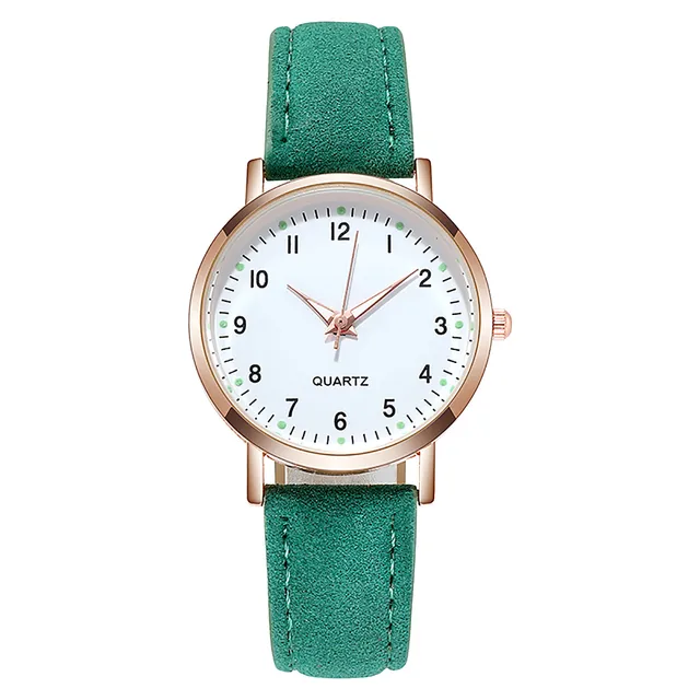 Fashion Temperament Ladies Belt Watch Analog Luminous Quartz Watch Fashionable Simple Style Quartz Wristwatch Reloj Mujer 5