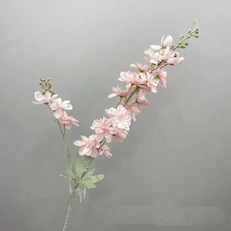 86cm künstliche Blumen Delphinium Blume Zweig gefälschte Blatt Hochzeit Dekoration im Freien DIY für Zuhause dekorative Vase Zubehör – Detail 8