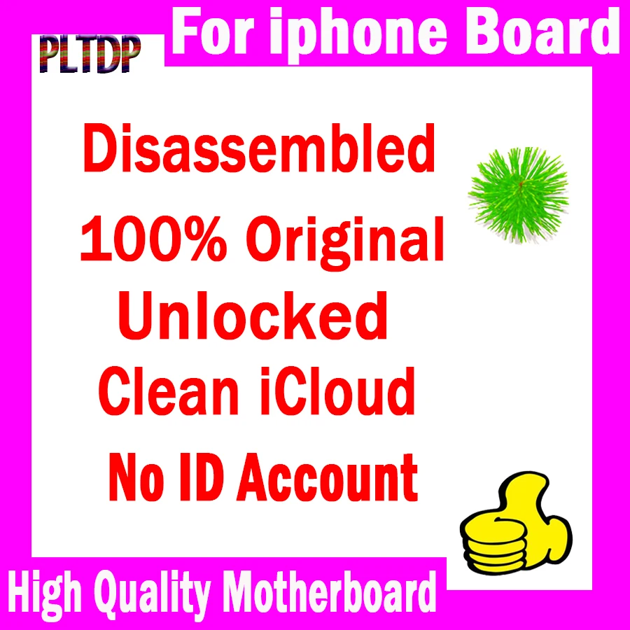 Placa-mãe desbloqueada para iPhone, Placa-mãe 100% original,