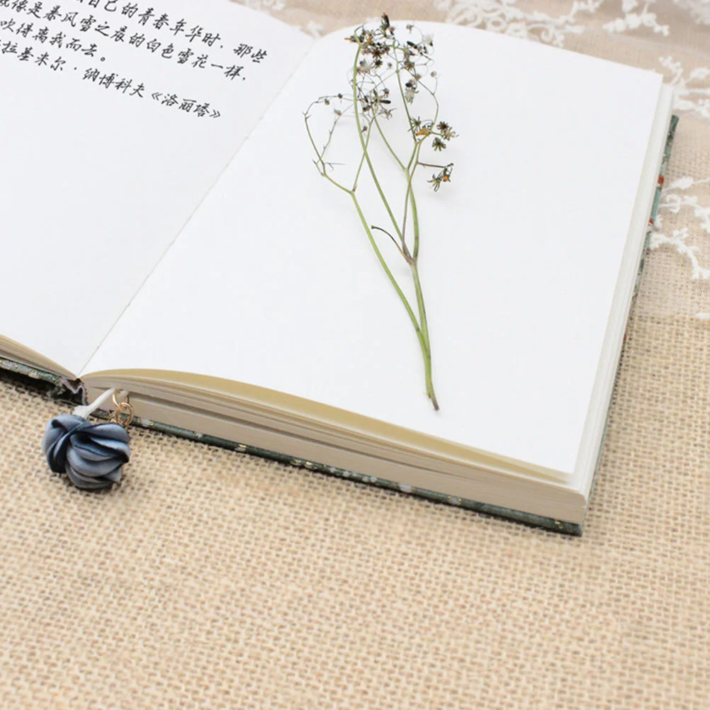 장 책 슬리브 크레인 디자인 책 보호대, 조절 가능한 책 커버, 수제 천 책 커버, 핸드 계정 북, A5