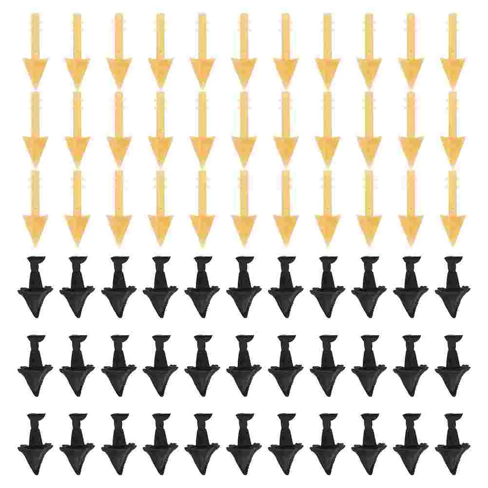 

140 Pcs Beak Accessories Fake Chick Mouth Plastic Children’s Childrens Childrens Childrens Toy Mosaic DIY Pvc Birds Kids Small