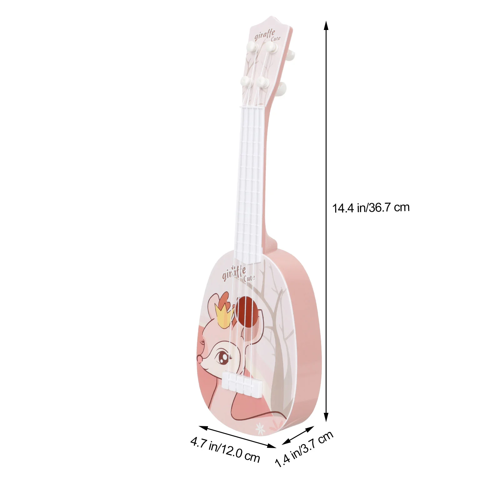 Ukulele Set Kids Guitar for Girls Left Handed Ukulele Toddler 4 Year Old Mini Musical Plaything Instrument Toy Simulation Toddlers 1-3