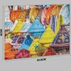 36*50.8cm Paper Jigsaw Puzzle 500pcs Morocco Street Scenery Landscape Painting Creative Adult Stress Relief Christmas Gifts 2