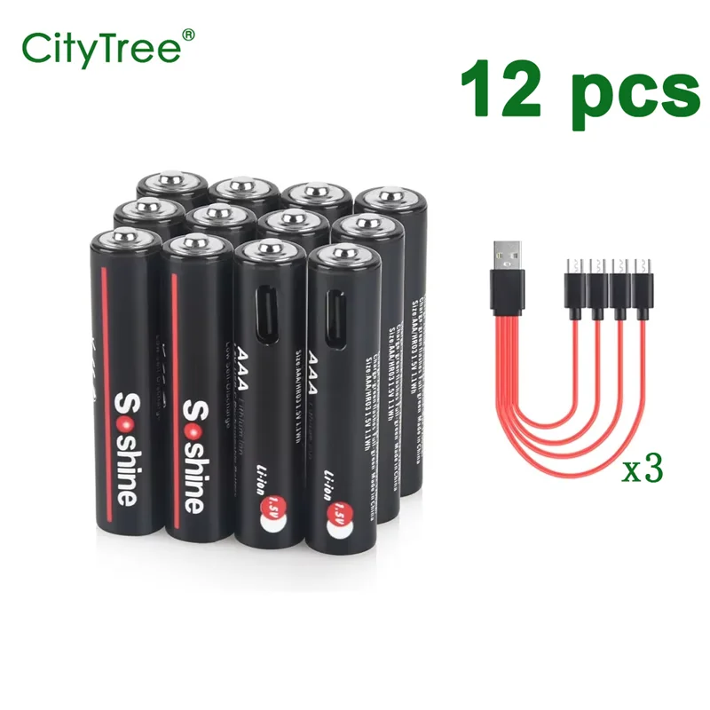 12pcs AAA