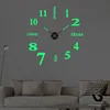 Soundless 90 To 120cm Large-sized 3D Number Poster Home Decoration DIY Wall Clock For Living Room Bedroom Study Hotel Big Decor 1