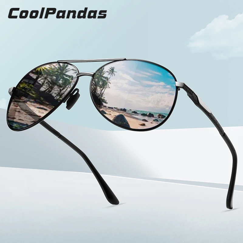 Classic Polarized Aviator Sunglasses For Men & Women - UV400 Protection, Mirrored Lenses, Stainless Steel Frame - View #11