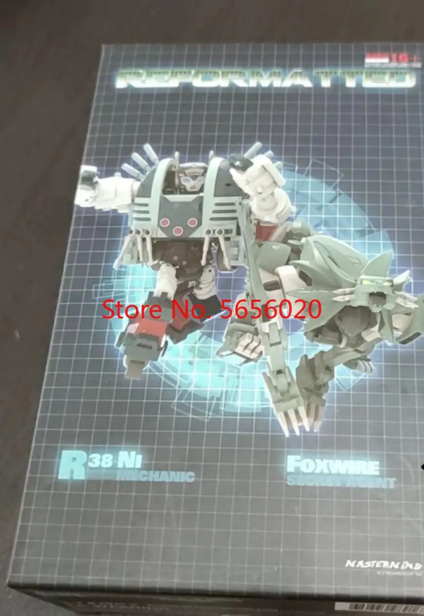 Mastermind Creations MMC R-38 R38 FOXWIRE NI G1 коллекционная экшн-фигурка робота деформированная