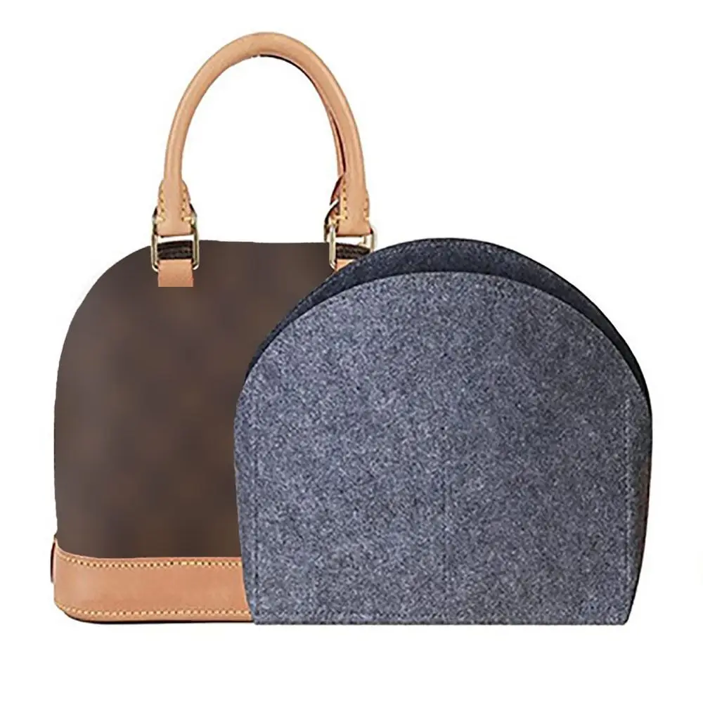 High-quality Felt Felt Insert Bag Bag Support Storage Purse Liner Organization Portable Internal Bag for For LV Alma BB