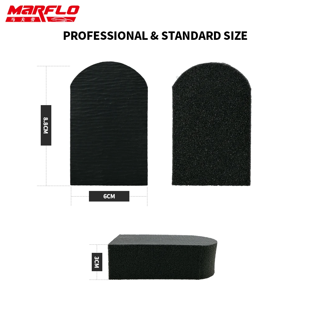 MARFLO Magic Clay Bar For Cleaning Sponge Block Car Wash Eraser Car Truck Clean Clay Bar Auto Detailing Cleaner Washer microfiber cleaning cloths car cleaning tool