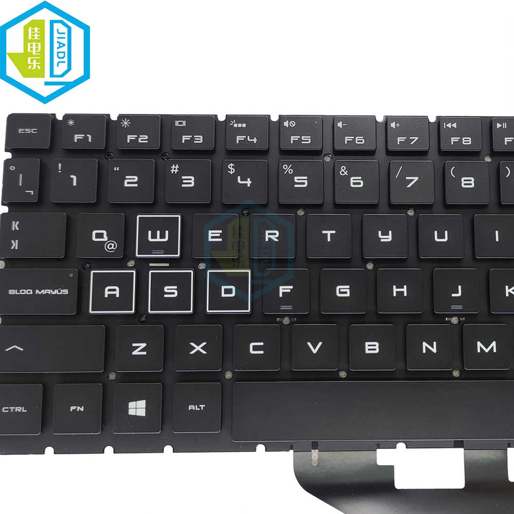 Teclado Espanhol Latino Retroiluminado Rgb Colorido para hp Omen 15-dc 15-dh 15-dc0002tx L50880071 Teclados do Portátil de Espanha com Luz de Fundo - Imagem 3