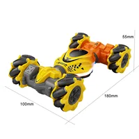 Coche de juguete teledirigido 4WD RC, 2,4G, reloj teledirigido, Sensor de gestos, rotación giratoria, Stunt Drift, vehículo de juguete para niños - Imagen 5