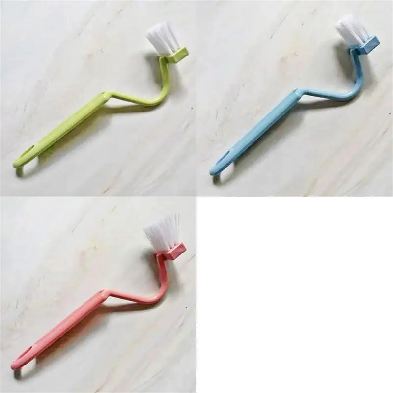 인체 공학적 디자인 작은 브러시, 유연하고 내구성이 뛰어난 V자형 브러시, 매우 긴 핸들 하이 퀄리티, 모서리 도달 시간 절약