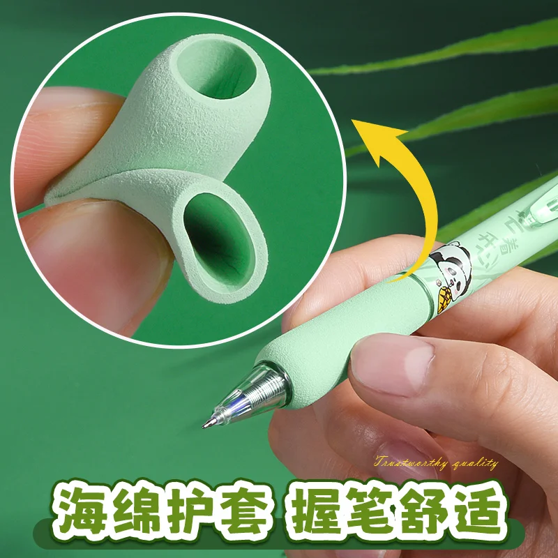 M&G Erasable Gel Pens, 0.5MM, Sponge Grip, Refillable, Suitable for Student Office Use