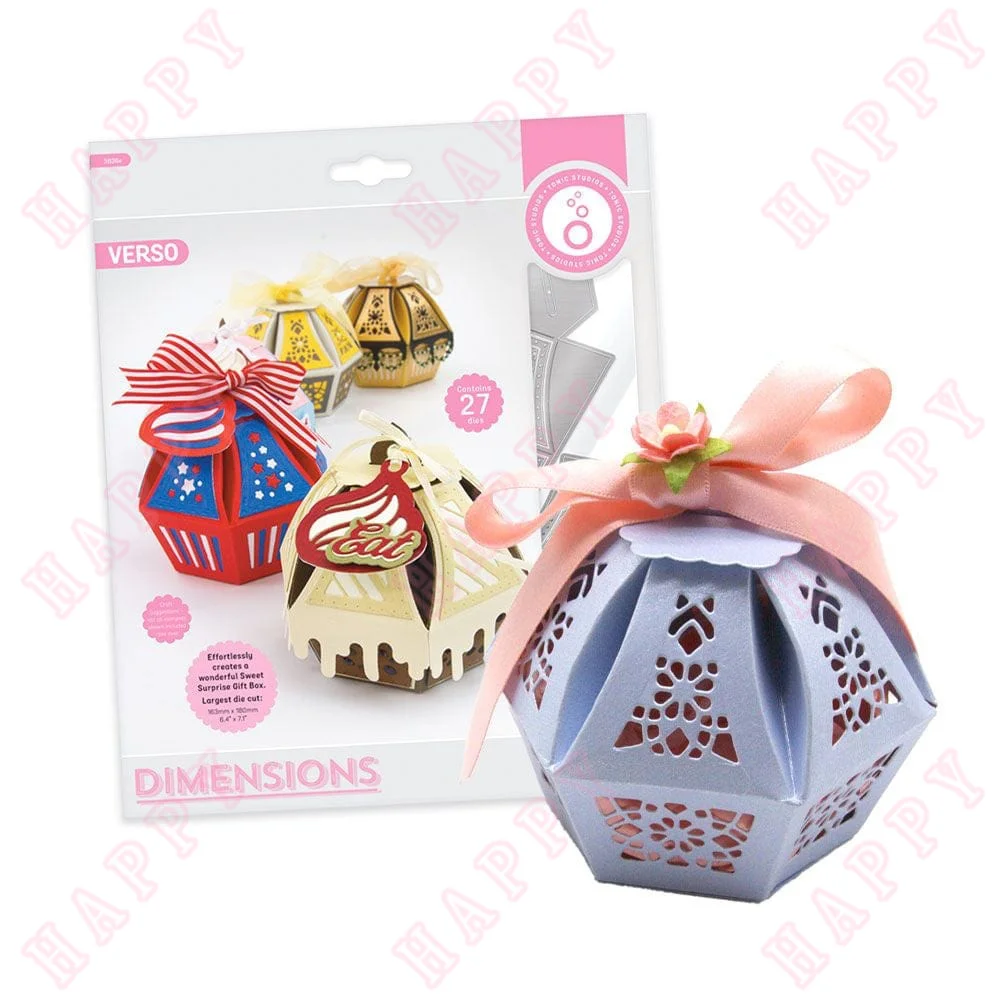 

New Metal Cutting Dies Everlasting Delicacies Sweet Box Photo Album For Diy Scrapbooking Paper Make Card Handmade Mold Embossing