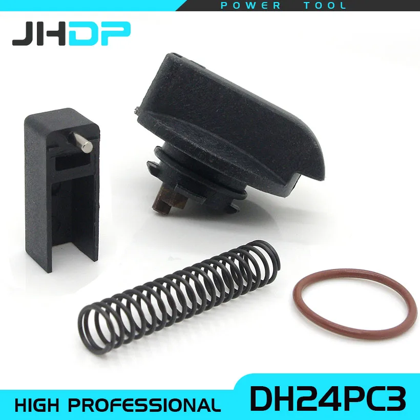 Change Lever Pushing Spring Button O Ring Set Replacment for Hitachi DH24PC3 DH24PB3 DH24PF3 SDS Plus Rotary Hammer Spare Parts