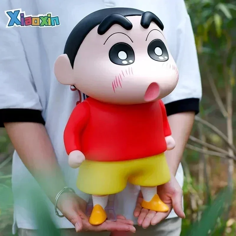 

New Sitting Position Crayon Shin-Chan Cartoon Figure Extra Large Living Room Office Desktop Ornaments Trendy Peripheral Toys