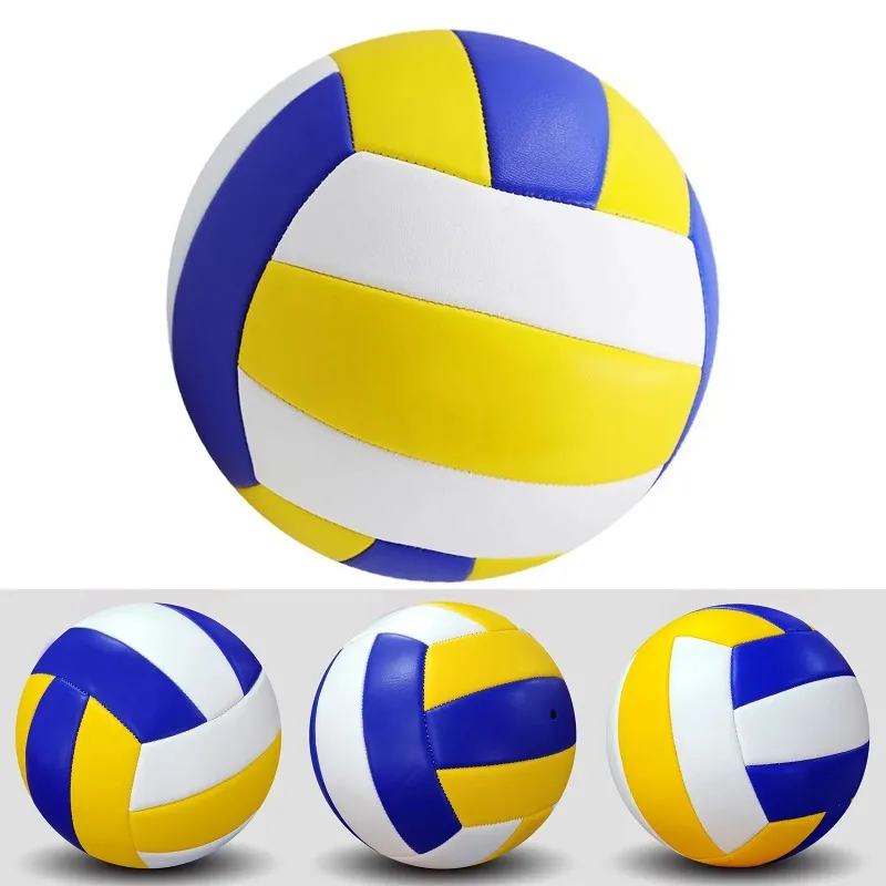 1pc No.5 Volleyball PVC Professional Competition Volleyball For Beach Outdoor Indoor Training Ball Soft Light Airtight