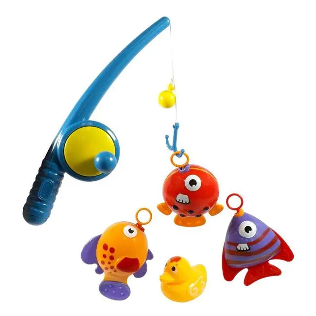 

PS663 Hook & Reel Fishing Toy Playset for Kids