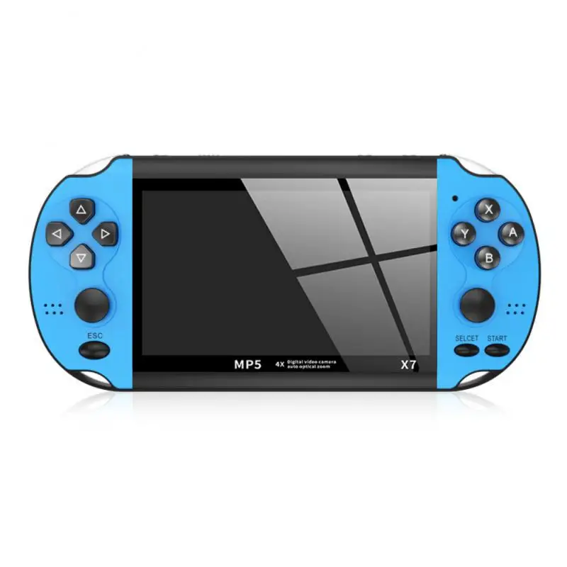 Handheld Game Console 4.3inch Display 128bit Nostalgic 8G Double-rocker Classic Game Retro Mini Handheld MP5 Video Game Console 