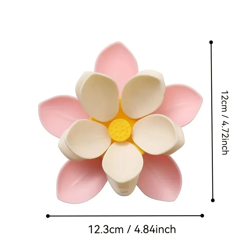 Flower Refrigerator Magnet Sealing Clip, Petal Sealing Clip Multifunctional Sealing Clip, Food Sealing Clip, Kitchen Accessories