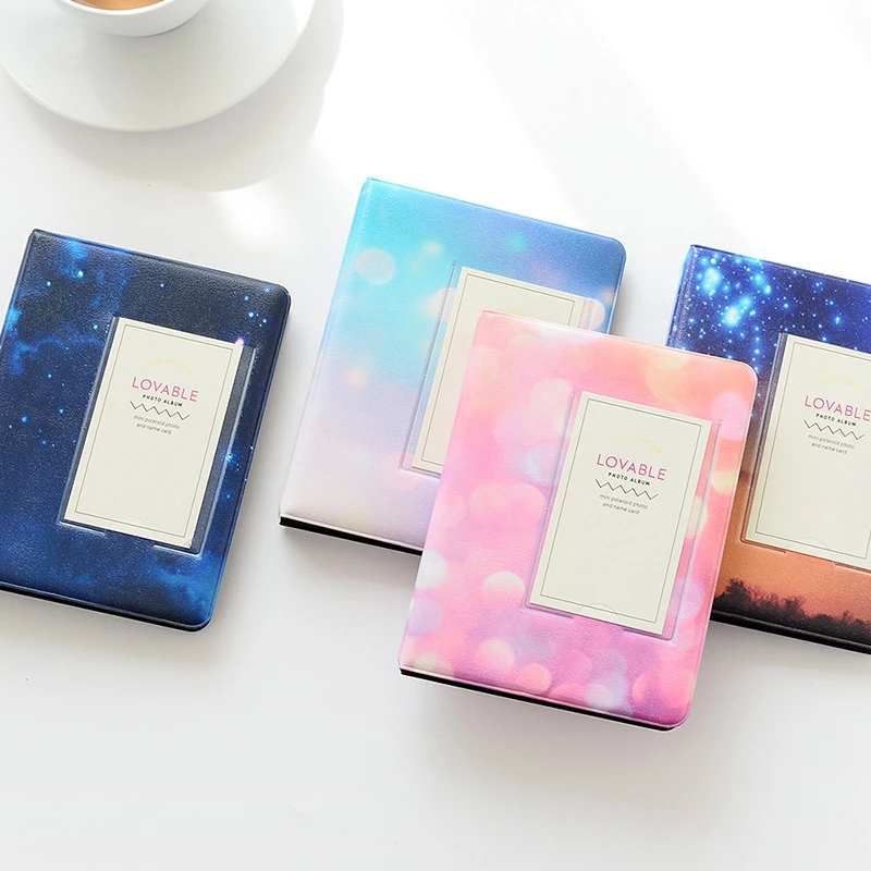 64 Pockets Starry Sky Photo Book Album 3 Inch For Fujifilm Instax Mini 12 Evo SE 90 40 99 Link 2/3 7+ 11 Instax Mini Film Album