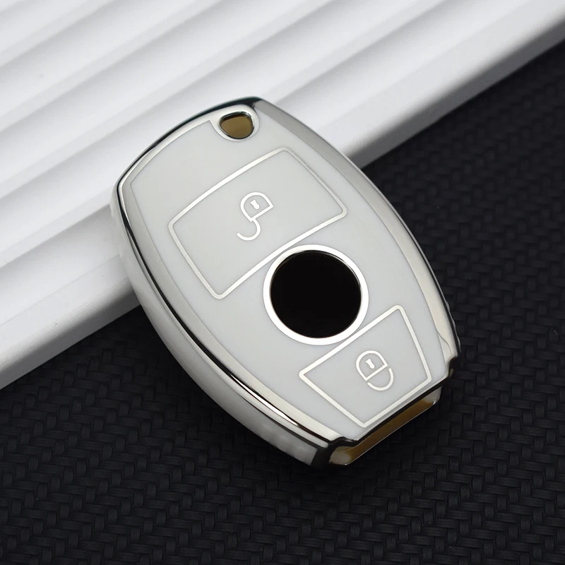 Ontto Coque De Clé De Voiture Compatible Avec Mercedes Benz A B C E V Classe Gla Glc Gle Glk Gls Amg W212 Ontto Coque De Clé De Voiture Compatible Avec Mercedes Benz A B C E V Classe Gla Glc Gle Glk Gls Amg W212