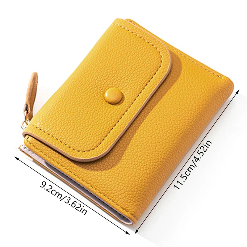 Small Pu Leather Women Wallet Mini Lady Coin Purse Pocket Female Wallet Card Bag Fashion Luxury For Women