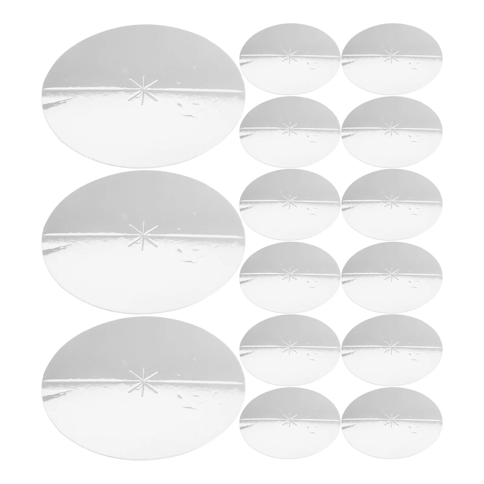 Dripping Holders Paper Tray Candles 35 Pcs for Candling Protectors