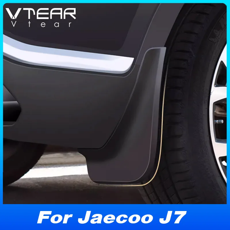 

Vtear Car Anti Dirty Mudguard Fender Wing Cover Decoration Tire Splash Accessories Exterior Mud Guard Parts For Jaecoo J7 2024