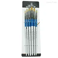 6pcs S-blue Round