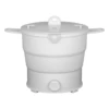 Folding Silicone  Kettle Travel Water Heating Boiler Noodles Soup Pot Food Cooker Hotpot Cooking Skillet 1