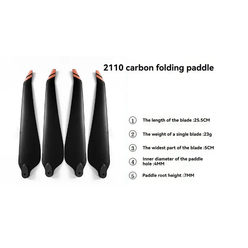 A33T-12Pcs 2110 DJI M600 M300 용 프로펠러 CW + CCW RC 비행기 용 카본 프로펠러 멀티콥터 쿼드콥터 액세서리
