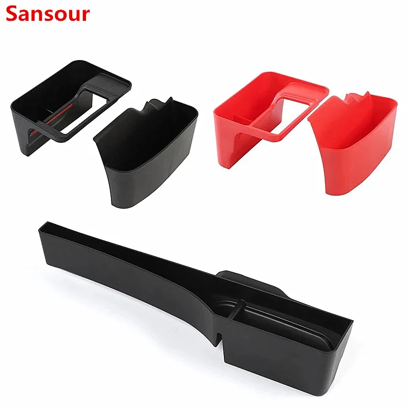 Sansour Staring Tidying Per Jeep Wrangler Jl 2018 + Abs Car Gear Panel Side Storage Box Per Jeep Wrangler Jl 2018 + Accessori