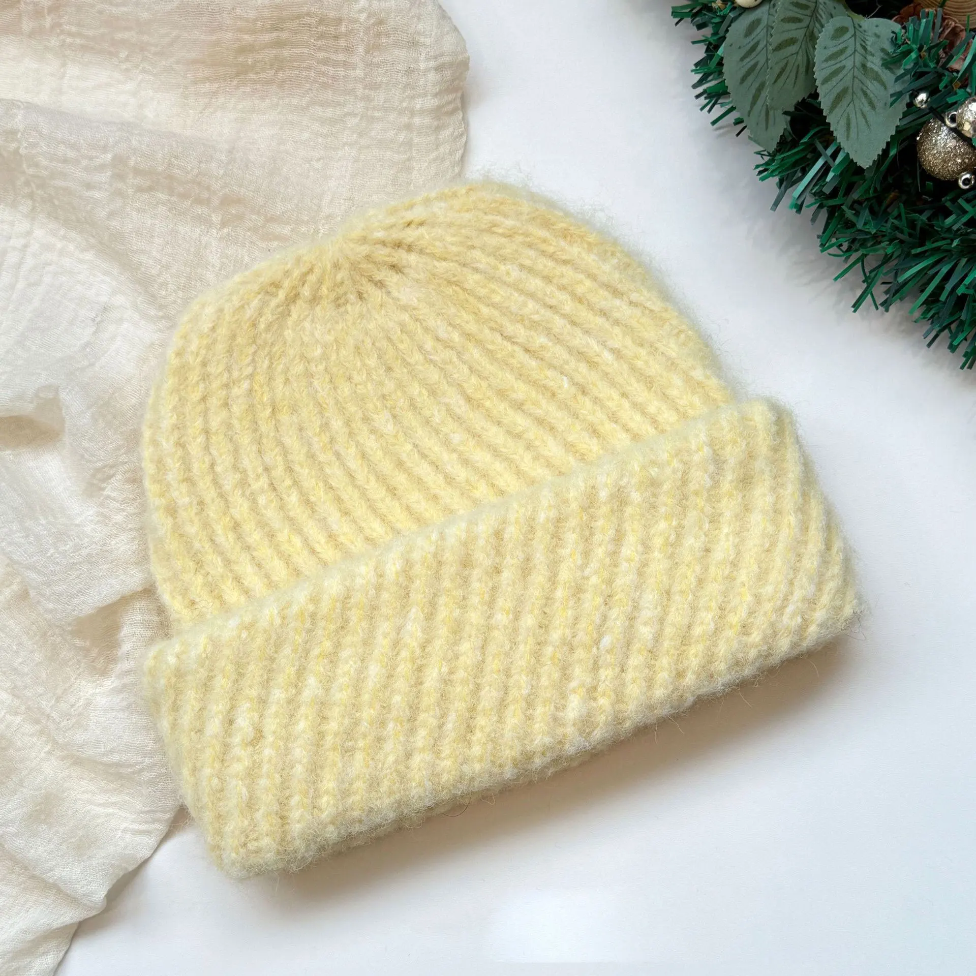 Winter Gestrickte Ohr Schutz Hüte Für Frauen Männer Warme Beanies Caps Outdoor Ski Balaclava Bib EarCaps Damen Skullies Hut gorros – Detail 9