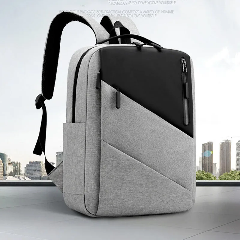 Waterproof Business Backpack Men Usb School Backpacks 15 Inch Laptop