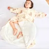 Sleeping Bag For Children 3-24Months Kids Sleepwear Sleeve Removable Winter Warm Thicker Anti-Kick Blanket Baby Sleepsack 3.5Tog 2