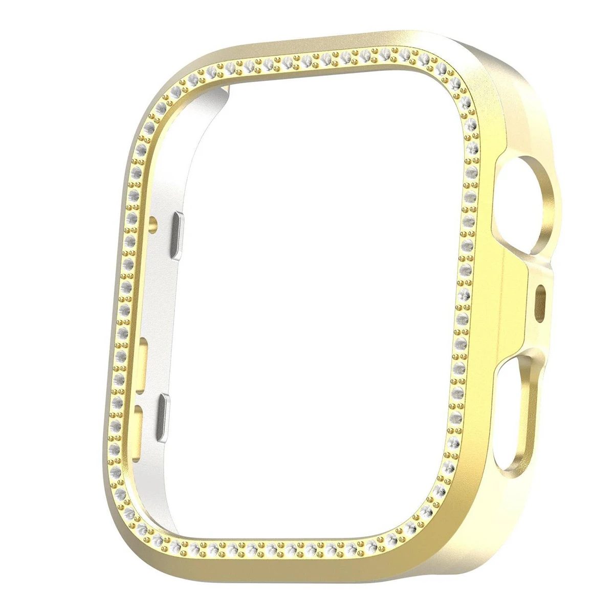 Diamond-Embellished All-Around Protective Watch Bumper Cover