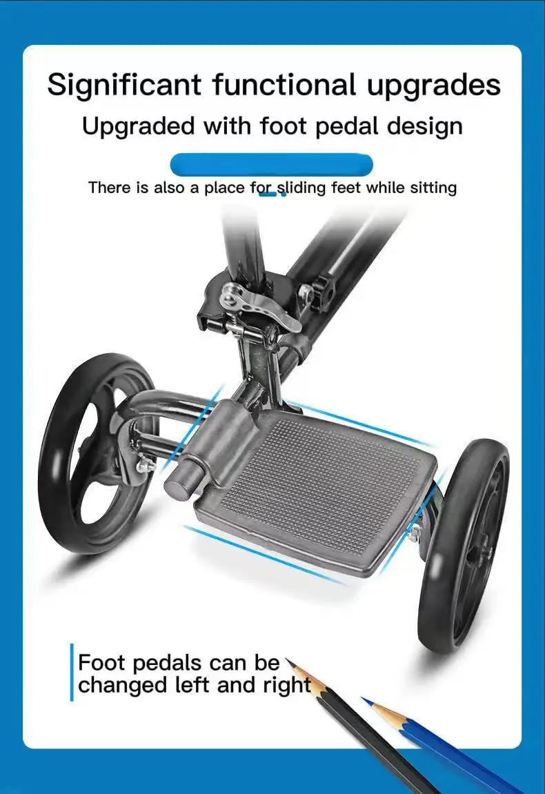 Medical Leg Knee Walker Aid Crutch Scooter Knee Leg Walking Orthopedic Armpit with Leg Rest For Fracture Broken Leg Amputation 19 Medical Leg Knee Walker Aid Crutch Scooter Knee Leg Walking Orthopedic Armpit with Leg Rest For Fracture Broken Leg Amputation 13