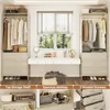 Closet System Closet Organizer, Wood Closet Organizer System, Walk-in or Small Closets Wardrobe, Clothes Rack, Wardrobes 3