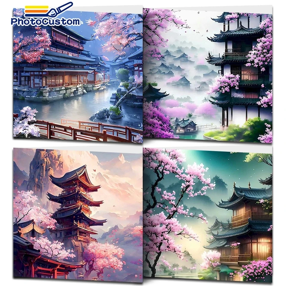 피포페인팅 PhotoCustom 숫자 페인팅 로프트 풍경 오일 페인트, 성인 색칠하기, 캔버스 페인팅, 독특한 선물, 60x75cm 피포페인팅 PhotoCustom 숫자 페인팅 로프트 풍경 오일 페인트, 성인 색칠하기, 캔버스 페인팅, 독특한 선물, 60x75cm