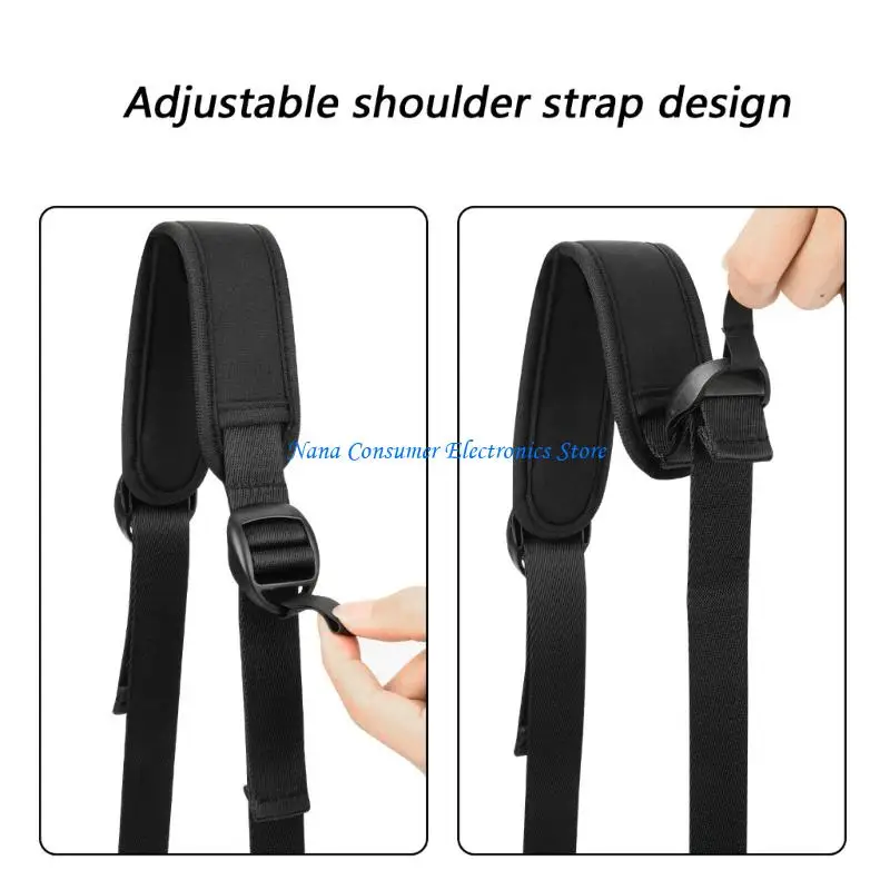 Adjustable Nylon Shoulder Strap with Quick Release