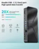 Yottamaster USB C Desktop Docking Station 22 in 1 Dock Station with 8K HDMI PD60W Gigabit Ethernet Multiport USB3.2 HUB Adapter 2