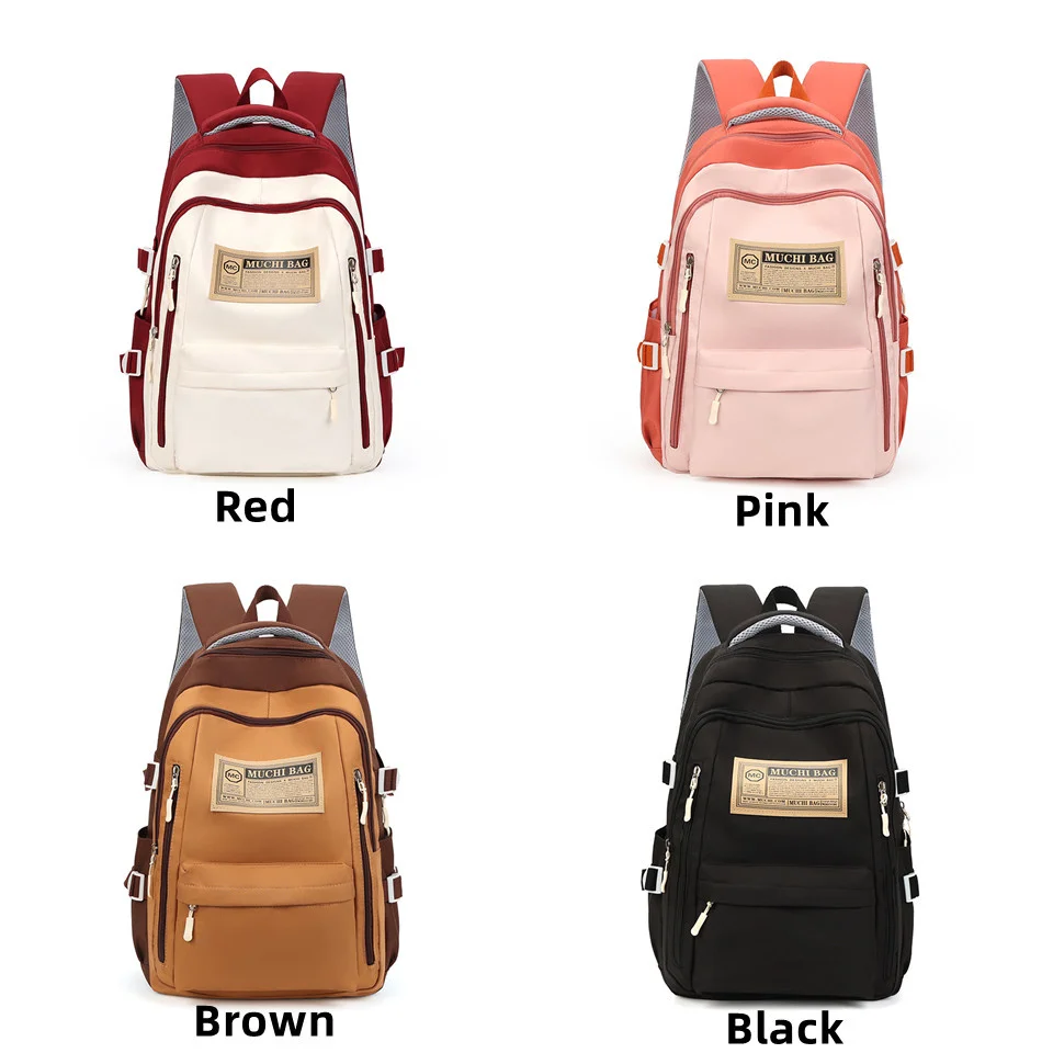 Bagpack de ombro escolar feminino estilo coreano bolsa de luxo para mulheres