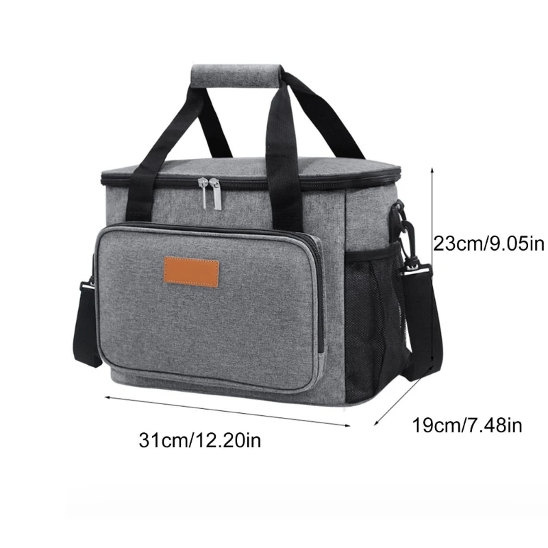 Thermal Bag Cool Bag Insulated Bag Large Capacity Cooling Bag Bag Picnics Bag for Food Transport Camping